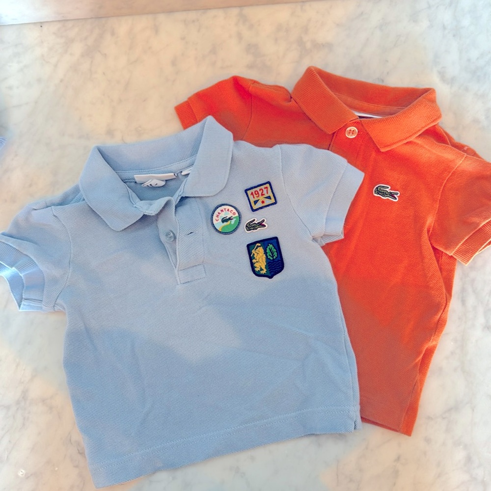 Lacoste Boys Polos Bundle